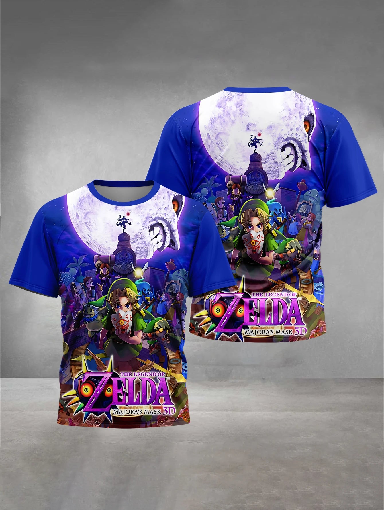 Hot Games Zeldas of Legends 3D Print Baby Clothing 5 to 14 Year Male Outdoor Clothe for Children Boy Girl Child TShirt Top Shirt