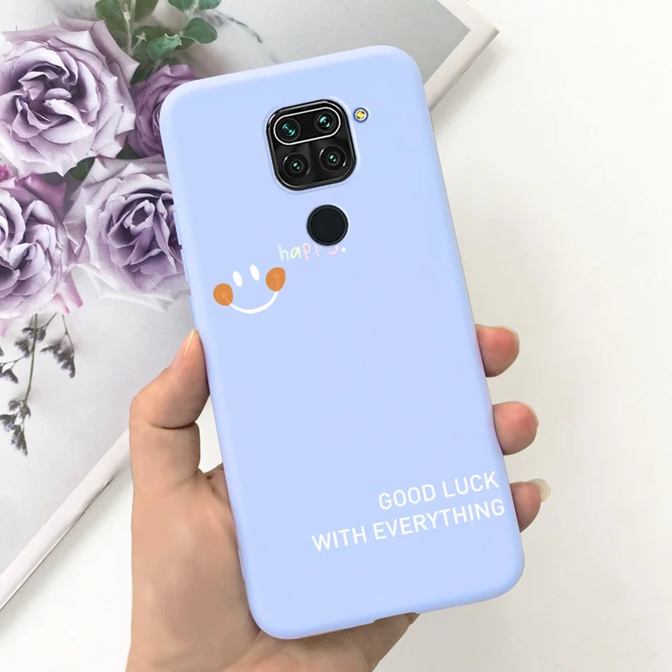 For Xiaomi Redmi Note 9 Case Redmi Note 9s 9 Pro Max Fashion Soft Silicon Phone Bumper For Redmi Note9 9S 9Pro Candy Color Cases