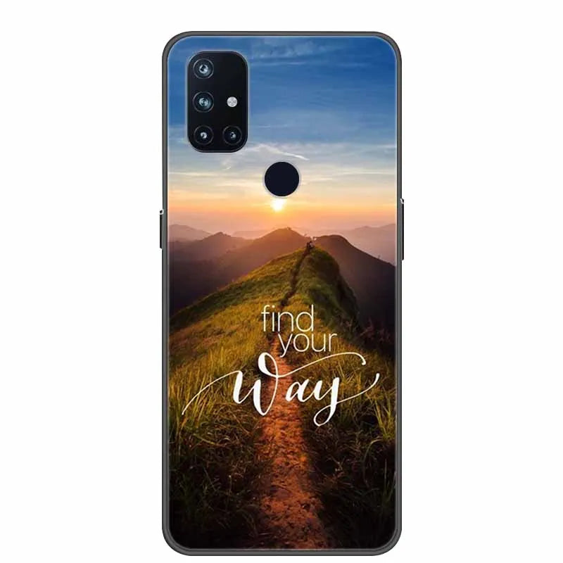 For OnePlus Nord N10 5G Cases N100 N200 Marble Soft Silicone Back Cover for OnePlus Nord N10 N 10 Phone Case Shockproof Coque