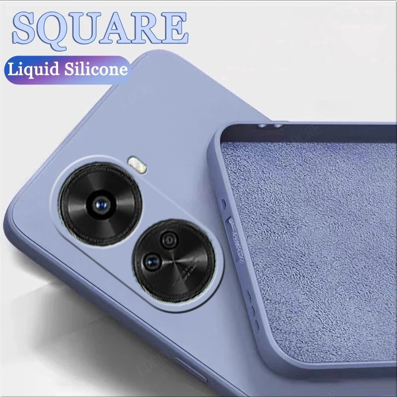 For Cover Huawei Nova 12 SE Case For Nova 12 SE Capas Shockproof Original Back Liquid Silicone TPU Soft Case Huawei Nova 12 SE